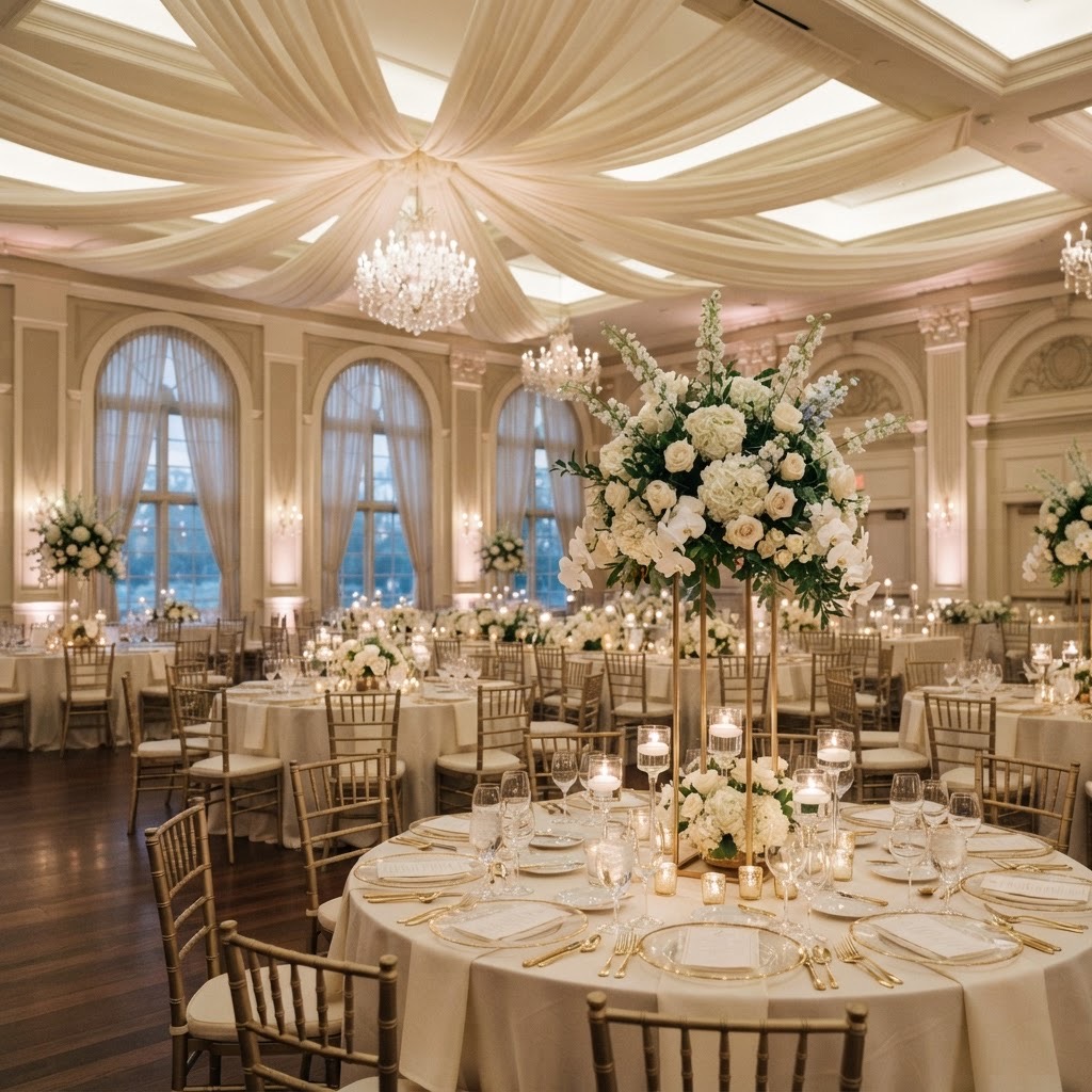 Draped Ceiling Installation